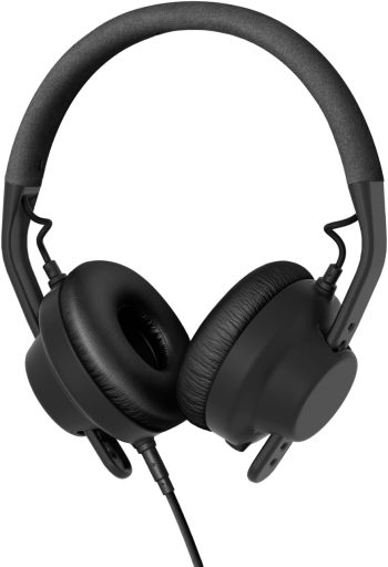 Ultra Light Weight DJ Headphones, Black